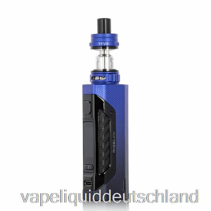 Smok Rigel Mini 80W Starterkit Schwarz Blau Vape Liquid